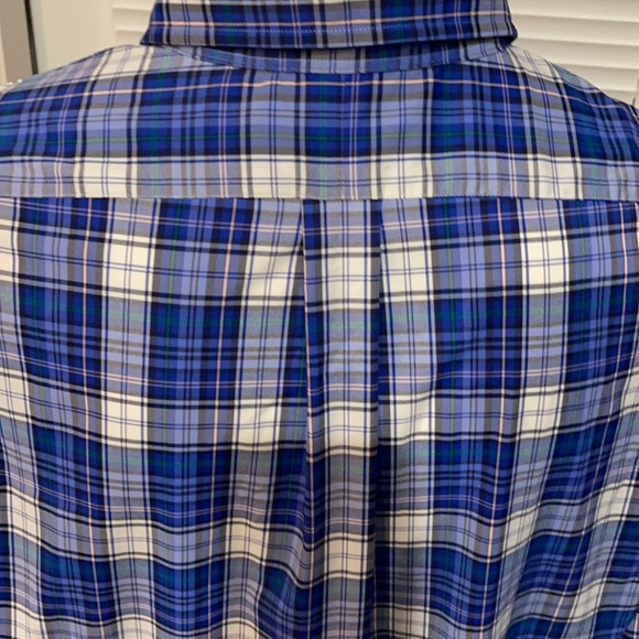 Ralph Lauren Performance Stretch Wicking Button Down Multicolor Plaid Shirt - XL - Picture 5 of 6